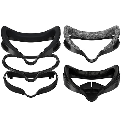 F3 V3 Magnetic Facial Interface For Quest 3, Flexible And Adaptive Frame With Multi-Material Pads, Not Compatible With Quest 3S Or Official Charging Dock
