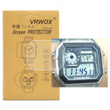 [5-Pcs] TPU Screen Protector For AE-1200/AE-1300 Watch, Full Coverage Screen Protector for AE-1200/AE1200WH-1A/AE1200WHD-1A Watch HD Clear
