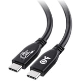 Cable Matters [USB-IF Certified] 40Gbps USB 4 Cable - 3.3ft, Supports Up to [8K@60Hz / 4K@240Hz Video, 240W Charging, 40Gbps Data Transfer] USB4 Cable, Black, Compatible with Thunderbolt 4, MacBook