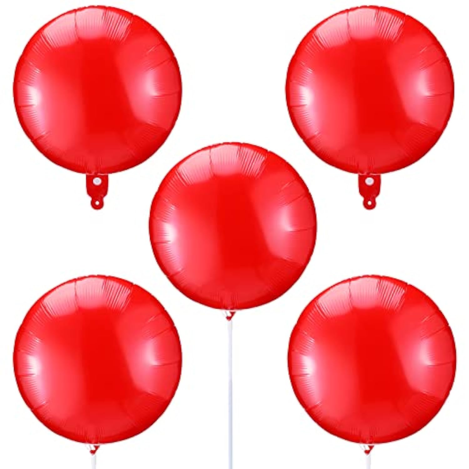 5 Pack Reusable Balloon Kit With Removable Clip And Pole - Halloween Decoration For Display