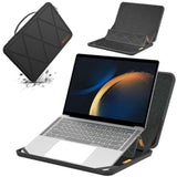 Smatree MS89 Hard EVA Protective Sleeve Case with Stand Compatible for 16 inch Samsung Galaxy Book5/4/3 Pro or 360, for Samsung Galaxy Book4 Edge/Book4 Ultra/Book3 Ultra Laptop