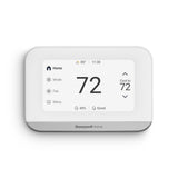 X7S Smart Thermostat With Advanced Occupancy Sensing, Humidity Monitoring, And Customizable Touchscreen Display, White