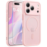 Magsafe Compatible Case for iPhone 17 Pro with Built-in Screen Protector
