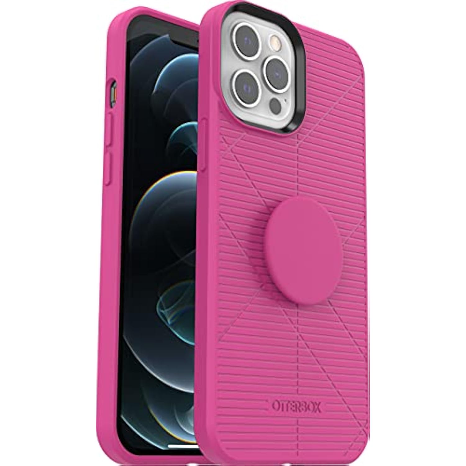 OtterBox + Pop Case for iPhone 12 & iPhone 12 PRO (ONLY) Non-Retail Packaging - Pink