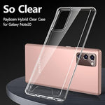 Case For Galaxy Note 20 Crystal Clear Designed Nonslip Shockproof Protection Phone Case, Hard Pc Back Flexible Tpu Slim Fit Light And Durable Cover For Samsung Galaxy Note 20 5G