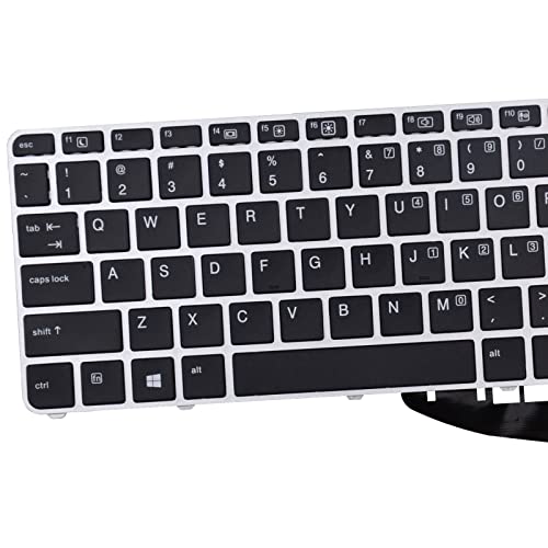 Keyboard Replacement Without Backlight Compatible With Hp Elitebook 745 G3 745 G4 840 G3 840 G4 And Zbook 14U G4 Series Laptop 821177-001 836307-001 819876-001 836308-001