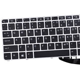 Keyboard Replacement Without Backlight Compatible With Hp Elitebook 745 G3 745 G4 840 G3 840 G4 And Zbook 14U G4 Series Laptop 821177-001 836307-001 819876-001 836308-001