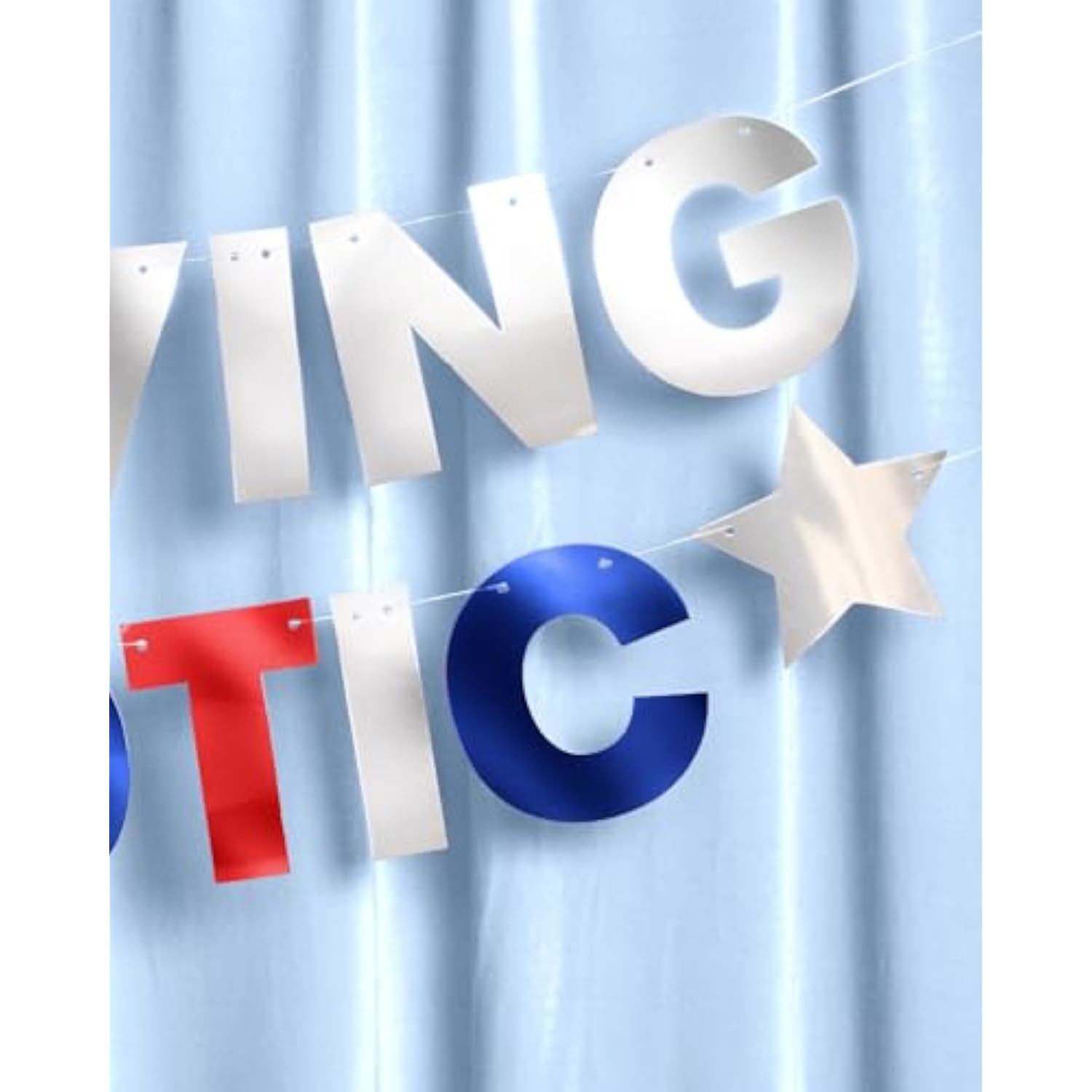 It'S Giving Patriotic Banner | 5 Ft. | 4Th Of July Garland, Usa Decorations, America Party Backdrop, Cowboy Photo Booth Supplies