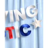 It'S Giving Patriotic Banner | 5 Ft. | 4Th Of July Garland, Usa Decorations, America Party Backdrop, Cowboy Photo Booth Supplies