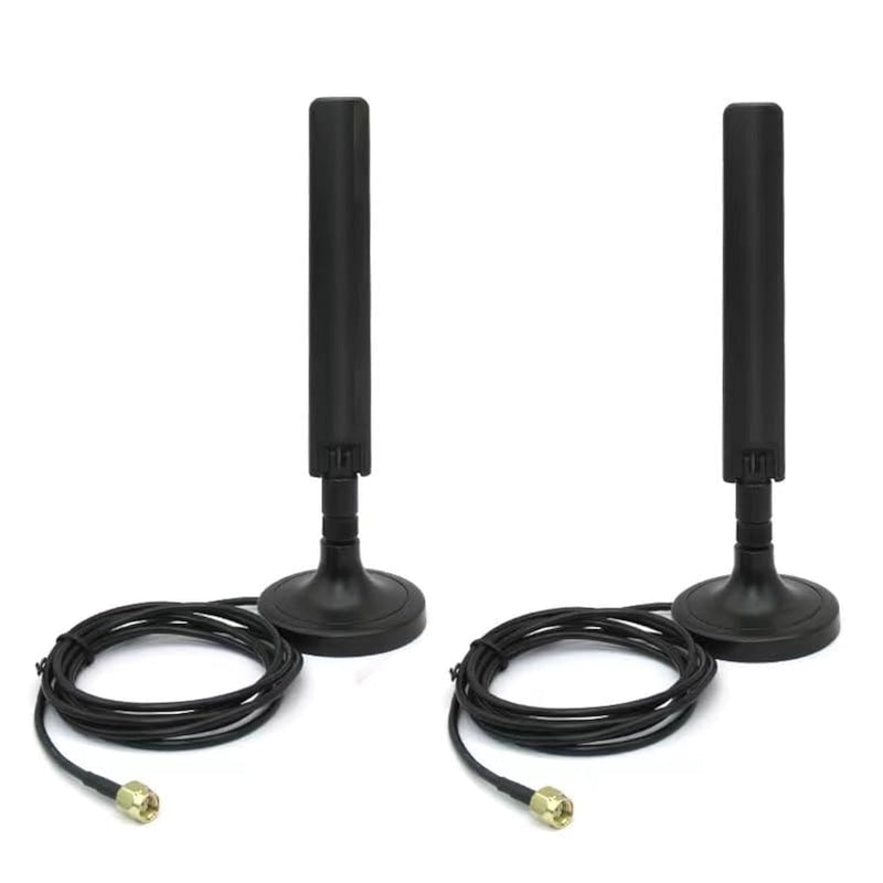 10Dbi 2X High Gain Dual Band Mimo Wi-Fi 6E Omni Directional 802.11Ax Rp-Sma Ma