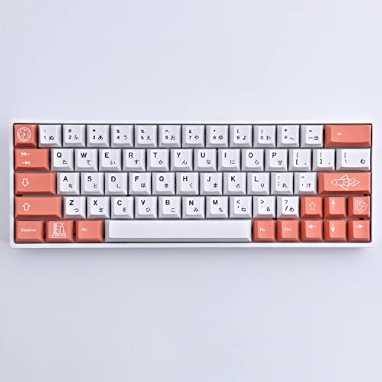 Pbt Keycaps, 143 Keys Liftoff Keycaps Dye-Sublimation 6.25U 7U Spacebar Pbt Ke