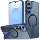 For Samsung Galaxy S23+ Plus Case, [Compatible With Magsafe] S23 Plus Magnetic Case Built-In Invisible Stand [Military-Grade Protection] Shockproof Phone Case For Galaxy S23Plus (Blue)