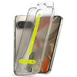 Ringke Easy Slide Tempered Glass Designed for Google Pixel 10/10 Pro Screen Protector [Super Easy to Install] Case Friendly Shatterproof Premium 9H Hardness Tempered Glass - 2 Pack