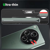 [3 Pack Camera Lens Protector For Oneplus Open Tempered Glass Full Coverage,Case Friendly No-Bubble High Definition [Easy Installation]