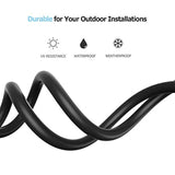 Cat6 Outdoor Cable, 500Ft, 23Awg Solid Bare Copper, Unshielded Twisted Pair (U