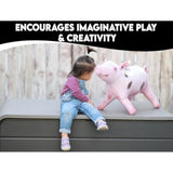 Inflatable Pig Decor for Farm, Cowboy/Cowgirl Birthday Parties & Fun Event Props