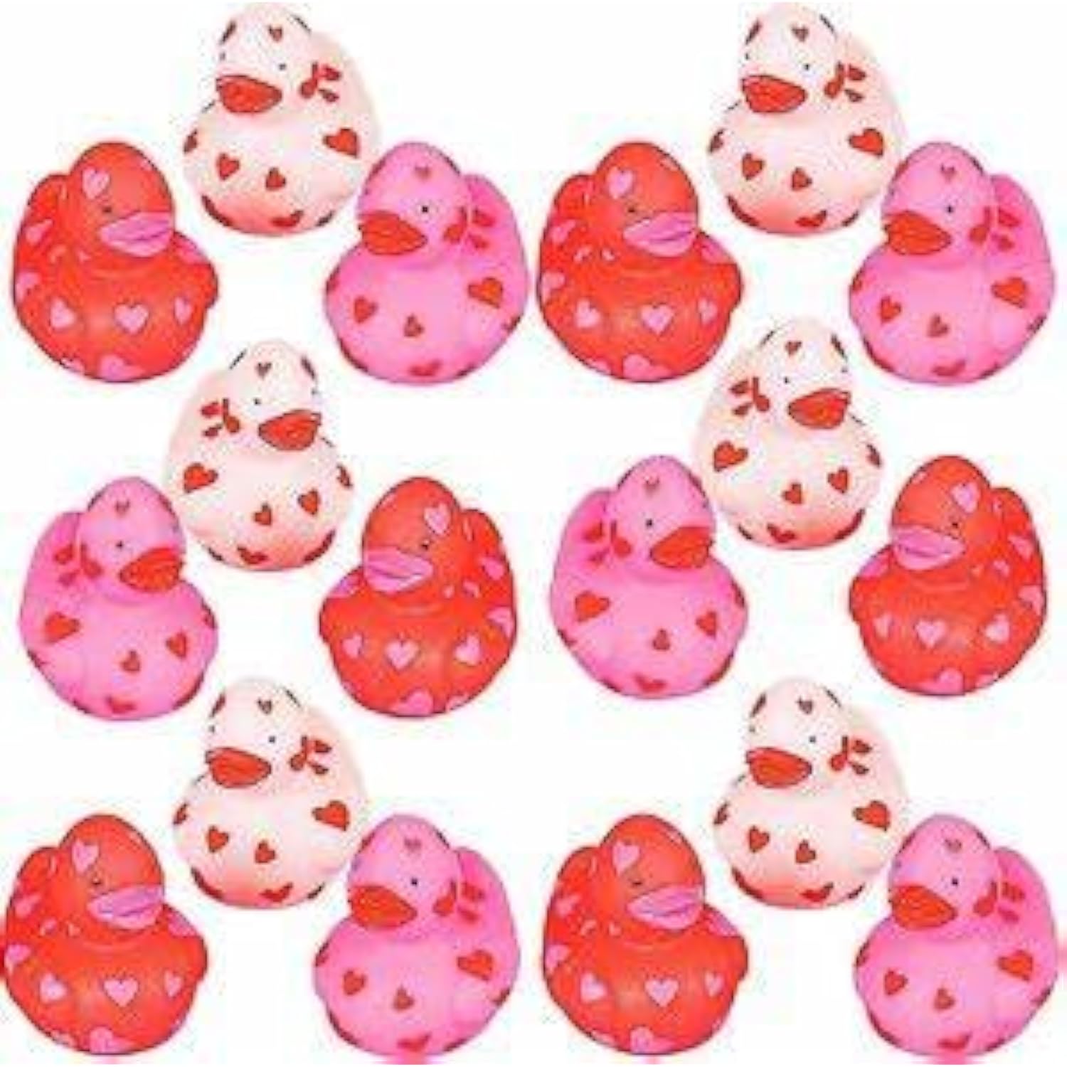 John 3:16 Valentine Cards With Mini Heart Ducks – 24 Christian Classroom Sets