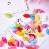 Diy Sewing Accessories Felt Leaves Sewing Buttons Nylon Buttons Lips S