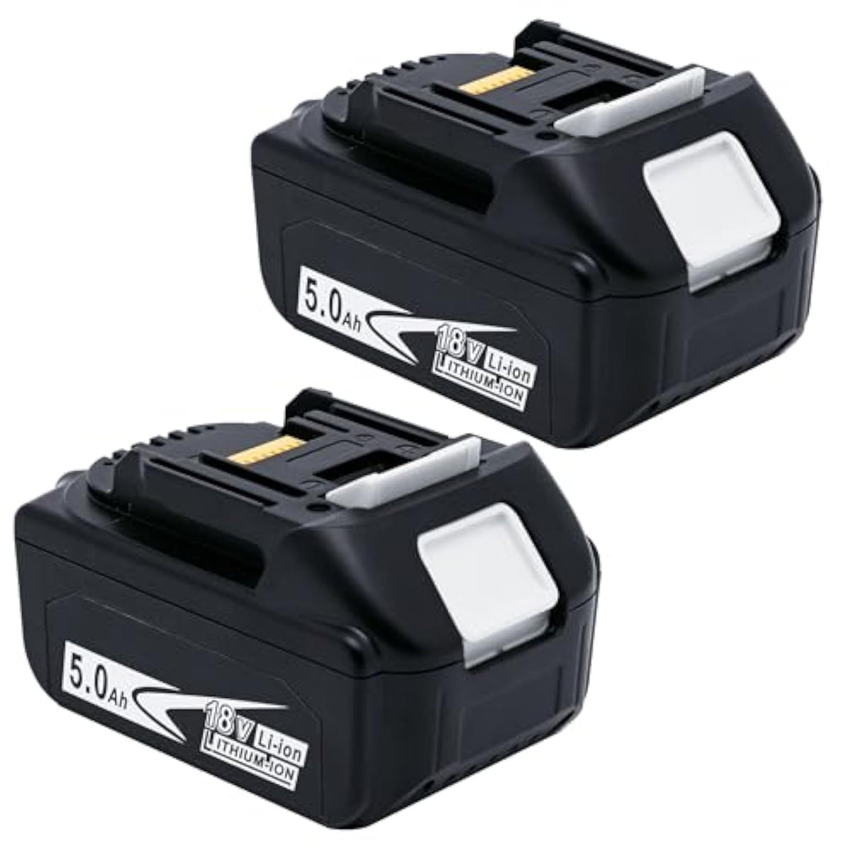 18V Lithium Battery Replace For Makita 18V Battery 5.0Ah Compatible With Bl1830B Bl1840B Bl1860B Bl1815B Makita Batteries