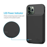 Battery Case For Iphone 11 Pro, Enhanced 7000Mah Ultra Thin Portable Protective Power Smart Charging Case Compatible With Iphone 11 Pro (5.8 Inch) Rechargeable Extended Battery Charger Case (Black)