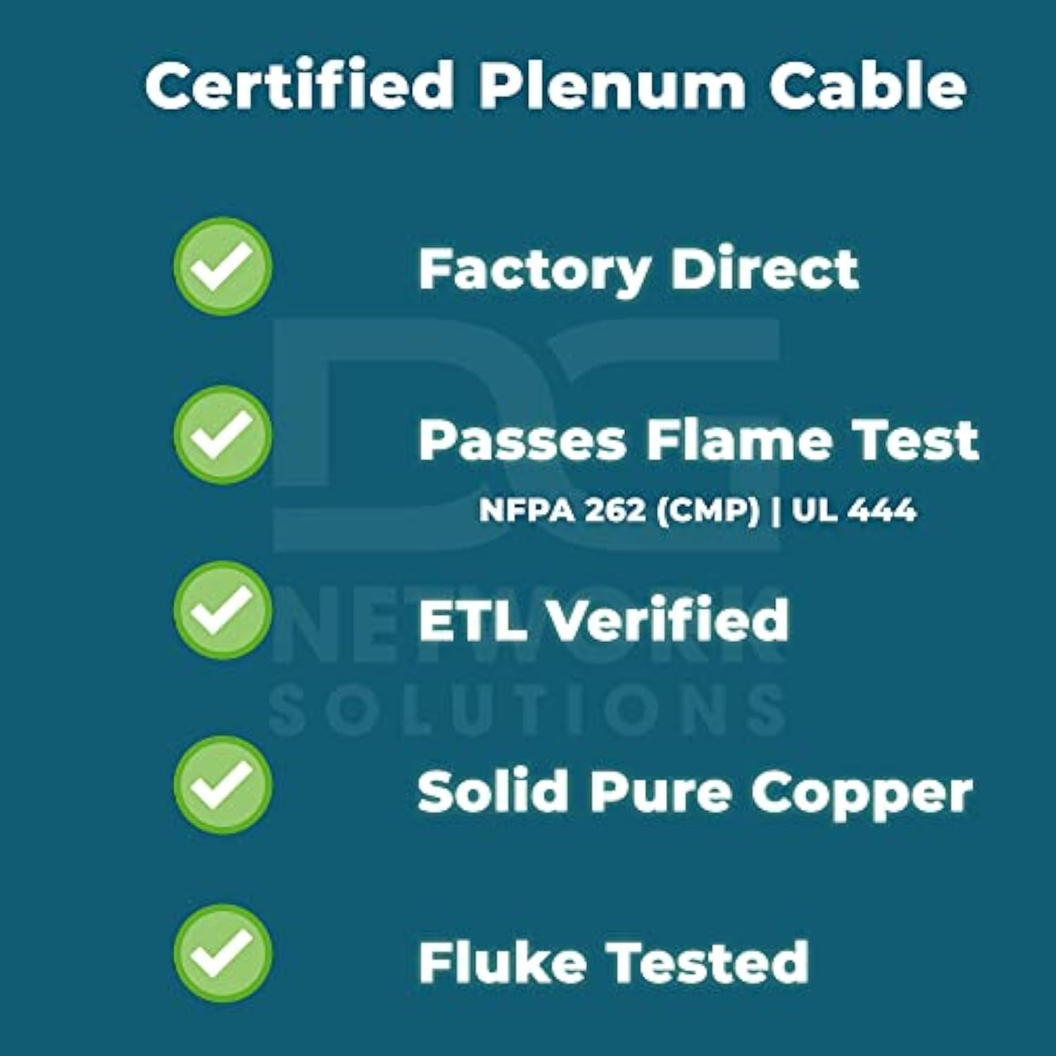 Dg Cat6 Plenum (Cmp), 1000Ft, Utp 23Awg, Solid Bare Copper, 600Mhz, Etl Certif