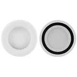 Geekria QuickFit Replacement Ear Pads for Corsair VirtuosoRGB/VirtuosoWirelessSE/VirtuosoWirelessXT Headphones Ear Cushions, Headset Earpads, Repair Parts (White)