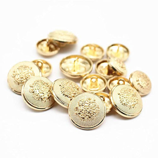 14Pcs Gold Blazer Buttons For Men'S Suits Blazers Sport Coats 20Mm 15M