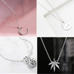 50 Pack Necklace Chains Bulk Silver Plated Necklace Chain Silver Chain Necklaces For Diy Jewelry Making Supplies, 1.2Mm 18 Inches