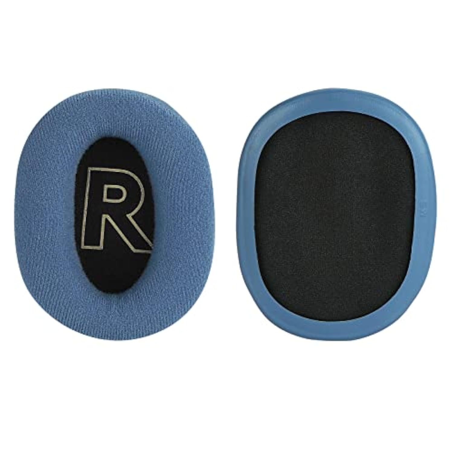 Geekria Comfort Velour Replacement Ear Pads for Logitech G Pro/Prox/Prox League of Legends Edition/Pro X2 Headphones Ear Cushions, Repair Parts (Blue)