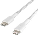 6.6FT USB C to Lightning Fast Charging Cable Nylon Braided for iPhone 14 13 12 MFi Certified