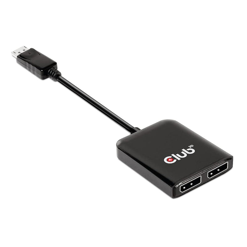 Dual 4K 60Hz Displayport Splitter( Dual Monitor Hub) To 2-Displayport 1.4 For