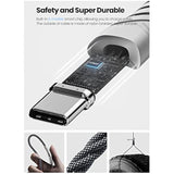 100W Usb C To Usb C Cable - 3 Pack 6Ft & 6Ft & 10Ft Usb 2.0 Type C To Type C P