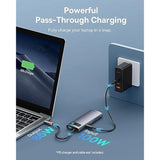 Baseus USB C Hub Multiport Adapter with 4K@60Hz HDMI, USB C Dock 7 in 1 with 1
