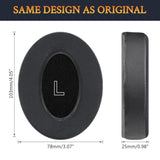 Cooling-Gel Replacement Ear Pads For Bose A30 Aviation Headset, Earpads Cushions With High-Density Noise Isolation Foam - Black