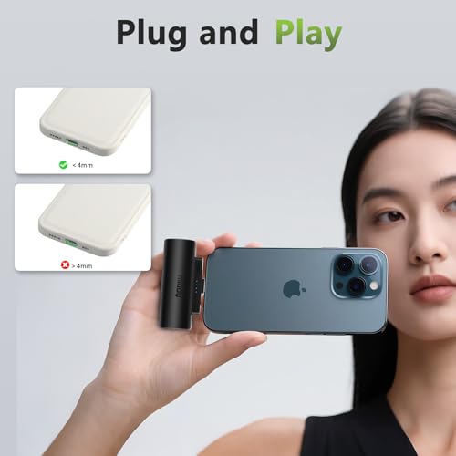 2-Pack 5000Mah Mini Portable Charger With Built-In Type C Connector, 5V 2.4A Usb-C Output Fast Charging Small Power Bank, Compact Battery Pack Compatible With Iphone 17/16/15 Galaxy S24/S22 Ipad
