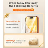 For Iphone 17 Pro Max Case With 1X Screen Protector, [Compatible With Magsafe] [Integrated Camera Protection], Non Yellowing Slim Cute Women Girly Cover For Iphone 17 Pro Max, Cosmic Orange