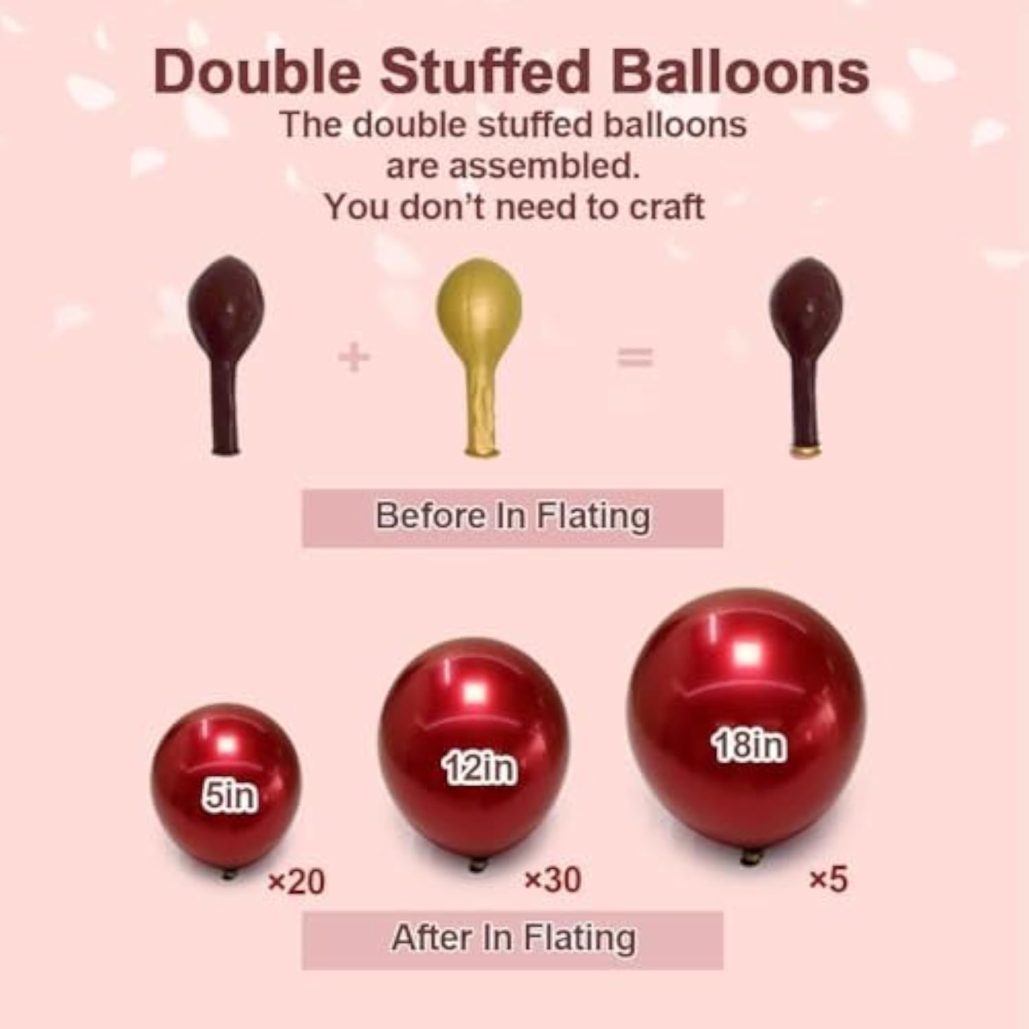 Burgundy Balloons Double Stuffed Wine Red Rose Red Balloon Arch Kit Maroon Garland Different Size For Valentine Wedding Birthday Baby Shower Anniversary Wine Party Decorations