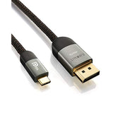 Maya Bi-Directional 32.4Gbps Usb-C To Displayport Dp1.4 Cable Certified 8K60 5K60 4K120 1440P240, 6Ft