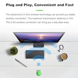 Wireless Mouse 2.4Ghz Lovely Cartoon Frog Shape Usb Mouse Portable Cordless Mouse With Usb Receiver, Kids Small Optical Mouse Computer Mouse For Laptop Computer