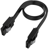SABRENT SATA III (6 Gbit/s) Straight Data Cable with Locking Latch for HDD/SSD