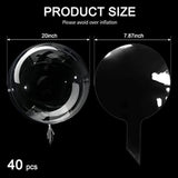40 Pcs Bobo Balloons Clear Balloons For Stuffing Bubble Transparente Burbuja For Valentines Christmas Wedding Birthday Party Decoration(20 Inches)