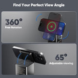 6-In-1 Charging Station For Apple 105W, Magnetic Wireless Charger With 65W Retractable Cable, Wireless Charger Stand, Fast Charging Stand Dock For Magsafe, Iphone16-13 Series, Airpods, Laptops