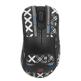 Mouse Grip Tape Full Coverage For Benq Zowie Ec2-Cw Ergonomic Gaming Mouse, Mouse Anti Slip Grip Tape,Self-Adhesive Precut Sweat-Resistant Professional Mice Upgrade Kit(Black)