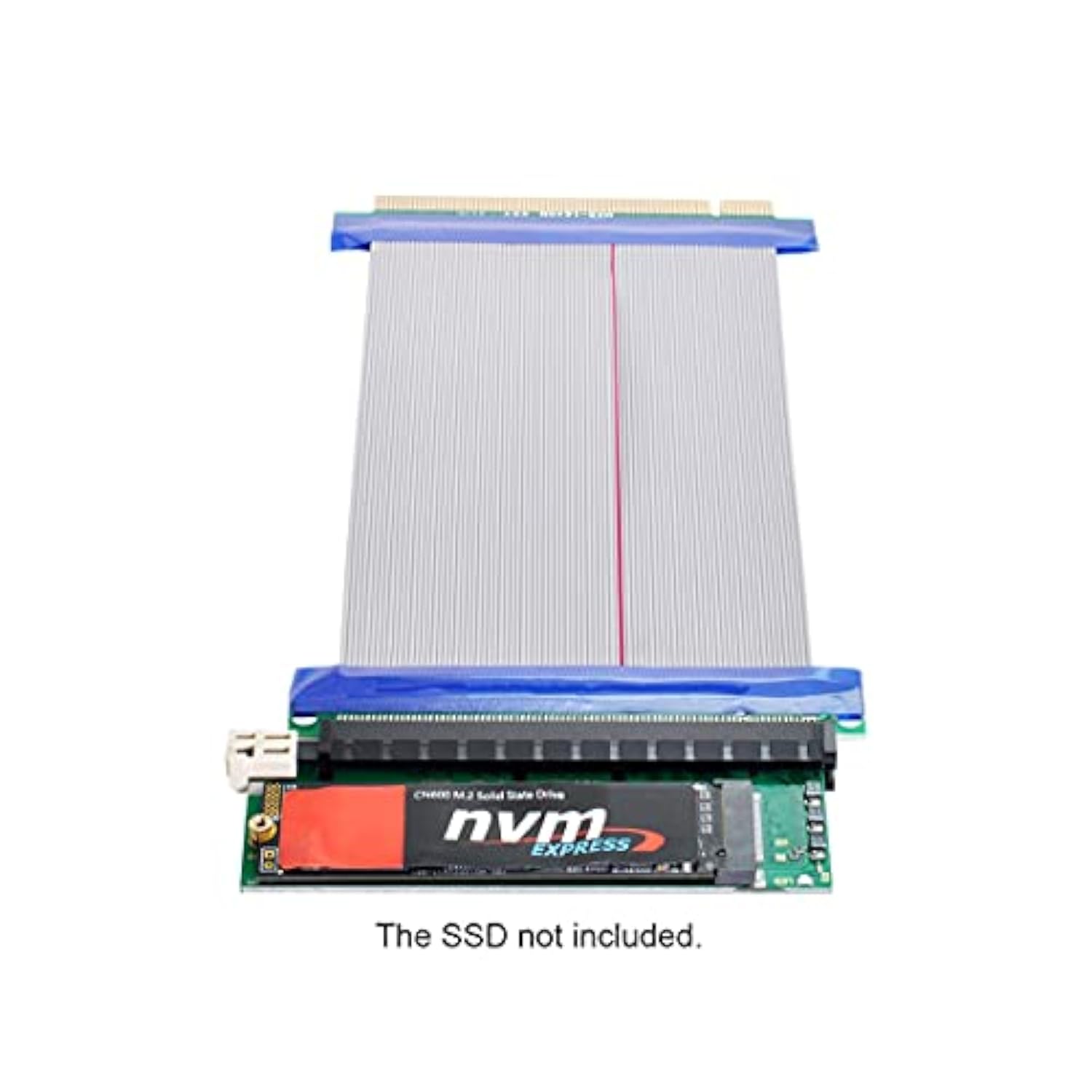 Cy Ngff M-Key Nvme Ahci Ssd To Pci-E 3.0 16X X16 Vertical Adapter With Pci-E M
