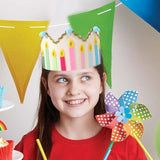 Customizable Felt Party Crown For Kids, Toddlers, Adults, Baby Girls - Photo Prop, Birthday Tradition