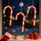 3 Pack Christmas Window Lights Decorations With Timer,Battery Powered Red Lighted Candy Cane Led Sucker For Xmas 2026 Ha
