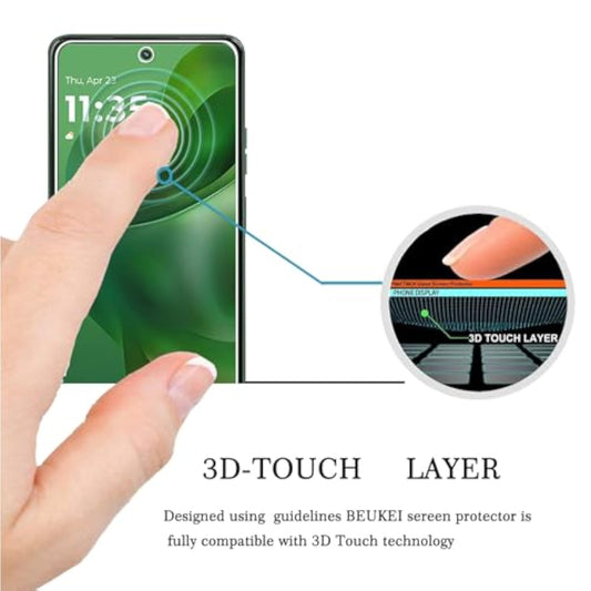 (3 Pack Designed For Motorola Moto G Power 5G (2025) Screen Protector Tempered Glass, Touch Sensitive, 9H Hardness?[Not Fit For 2020-2024 Version]