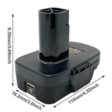 USB Battery Adapter to Use Dewalt 20V or Milwaukee 18V with Craftsman 19.2V