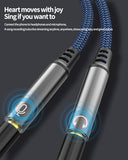 Headphone Splitter USB C to 3.5mm Audio Jack Microphone Adapter (2in1) for iPhone 17 16 15 Pro Max Type C Aux Headset Female Cable Converter Port
