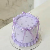 30 Pcs Bow Cupcake Toppers Bowknot Ribbons Bow Girls Birthday Cake Decorations Bow Cake Toppers Bowknot Cupcake Picks For Wedding Bridal Birthday Anniversary Baby Shower Party Supplies Purple